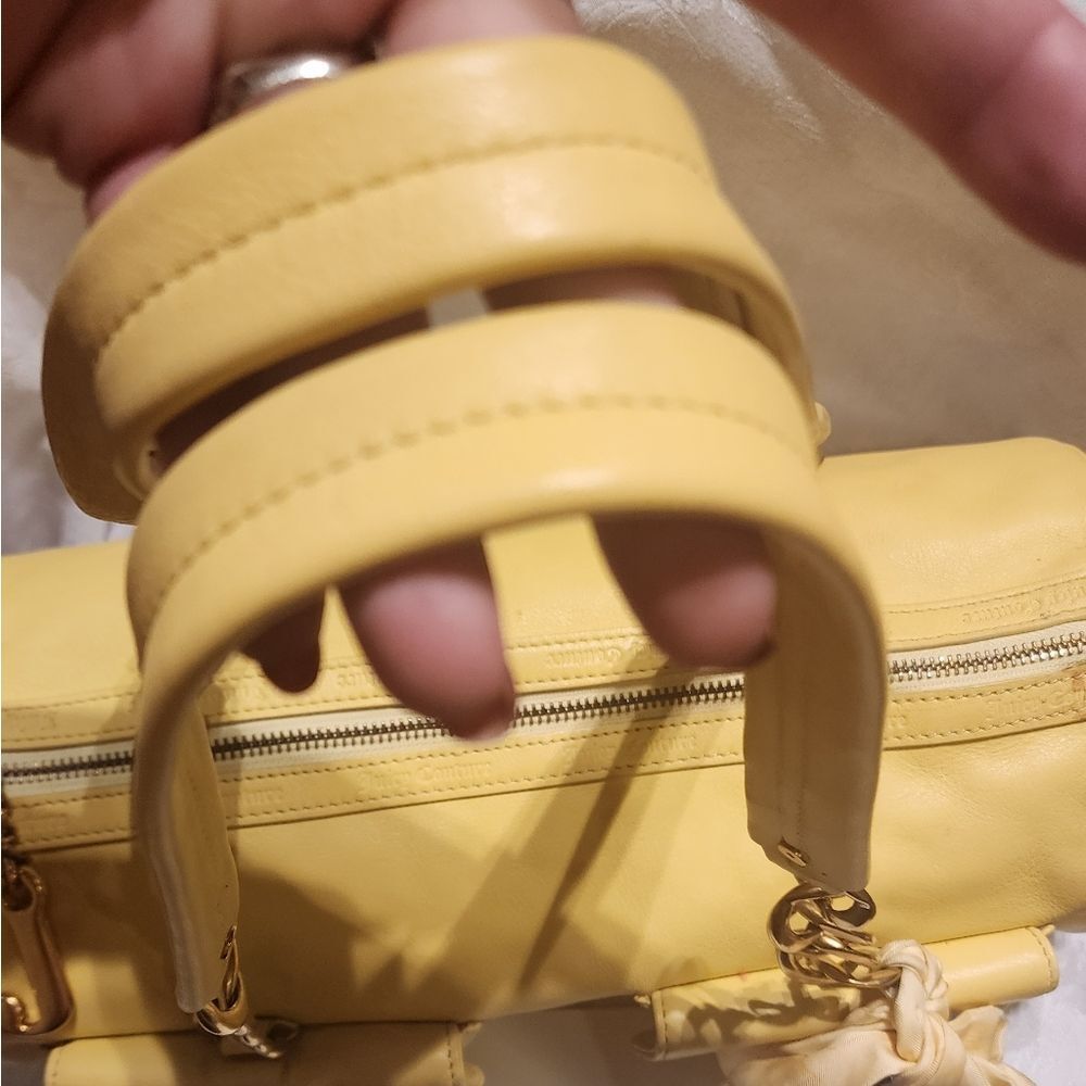 RARE Yellow Leather OG Juicy Barrel Bag!! FLAWLESS!! Large - Picture 11 of 16